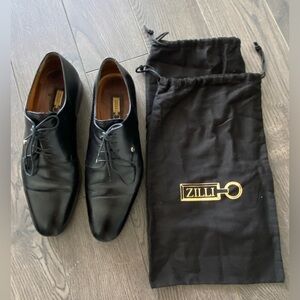 Zilli oxford black leather